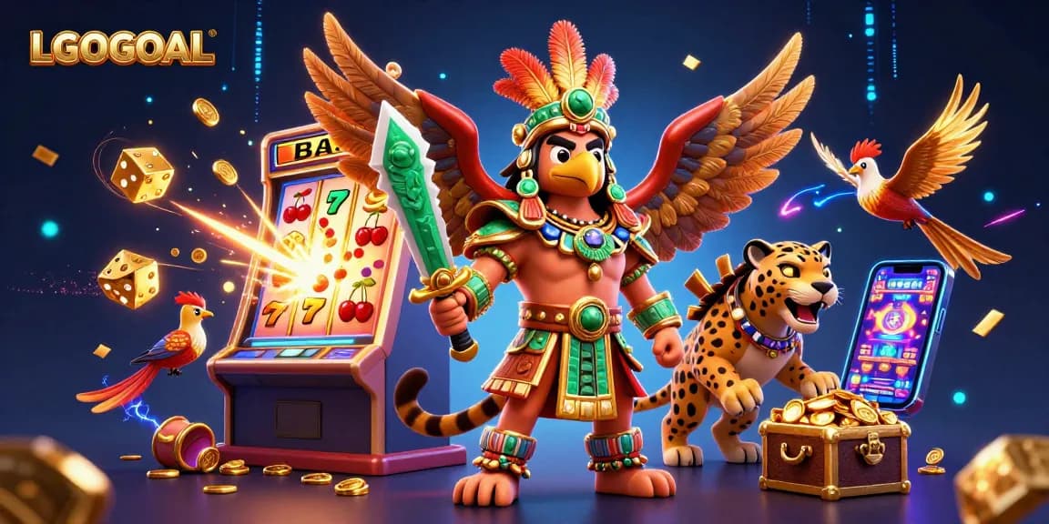 Experience thrilling jackpots at LGOGOAL with vivid slot machine and dynamic gaming elements