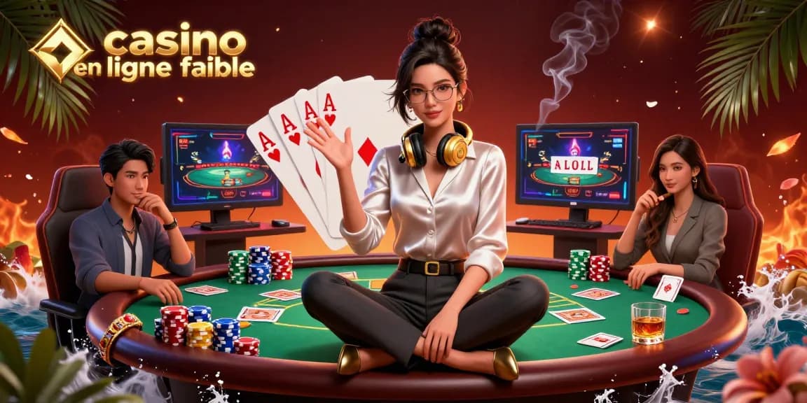 Interagissez avec le casino en ligne fiable grâce à une expérience de jeu en ligne immersive comprenant des éléments de casino dynamiques.