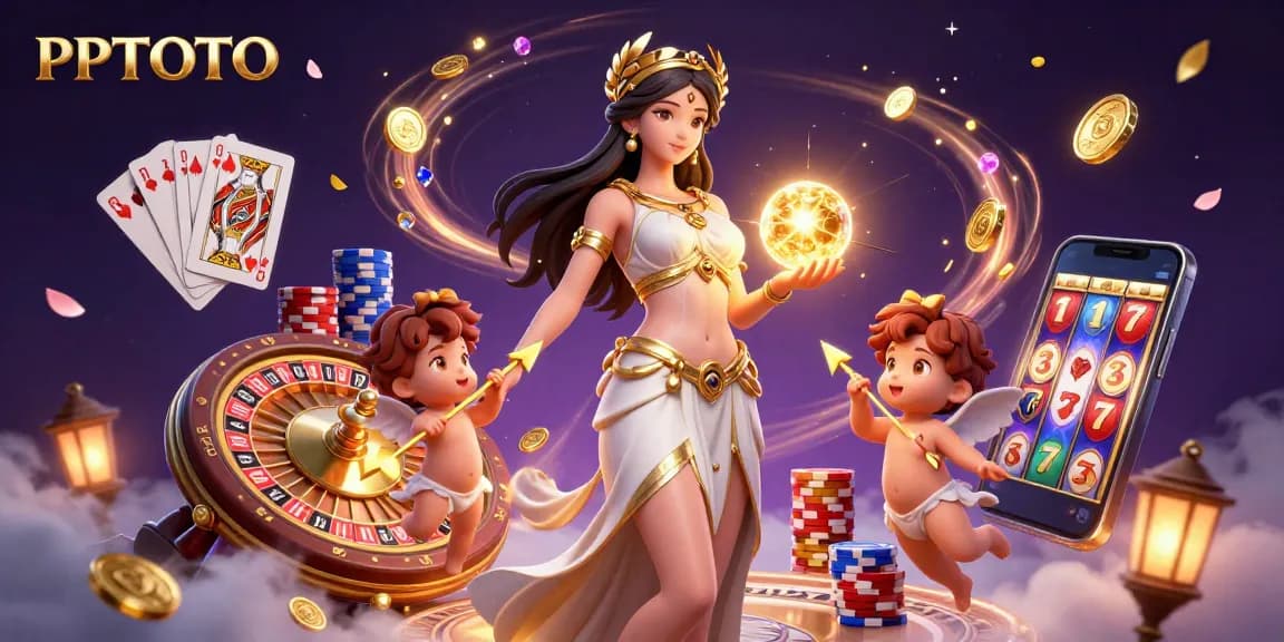 PPTOTO mengundang pemain untuk merasakan hiburan kasino yang mendebarkan dengan visual game yang cerah dan elemen magis.