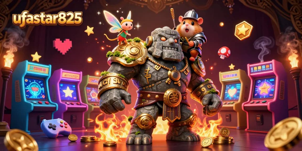 ufastar825 สนุกไปกับเกมส์คาสิโน 3D ที่มีตัวละครน่ารักและบรรยากาศตื่นเต้น