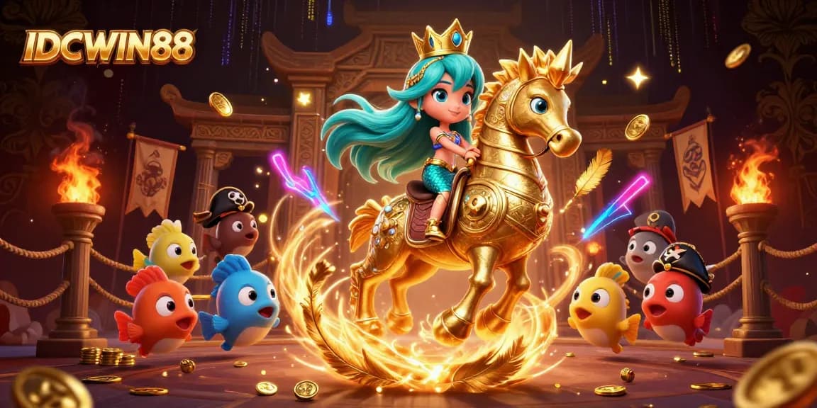 Spin and win with IDCWIN88's vibrant online slots, featuring captivating characters and immersive gameplay.