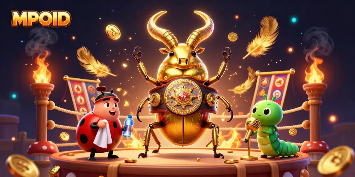 MPOID offers thrilling slot gaming action with vibrant characters and dynamic elements for players.