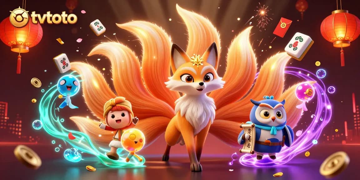 Tvtoto provides high-stakes thrills with a captivating 3D illustration of a vivid gaming experience featuring mythical characters.