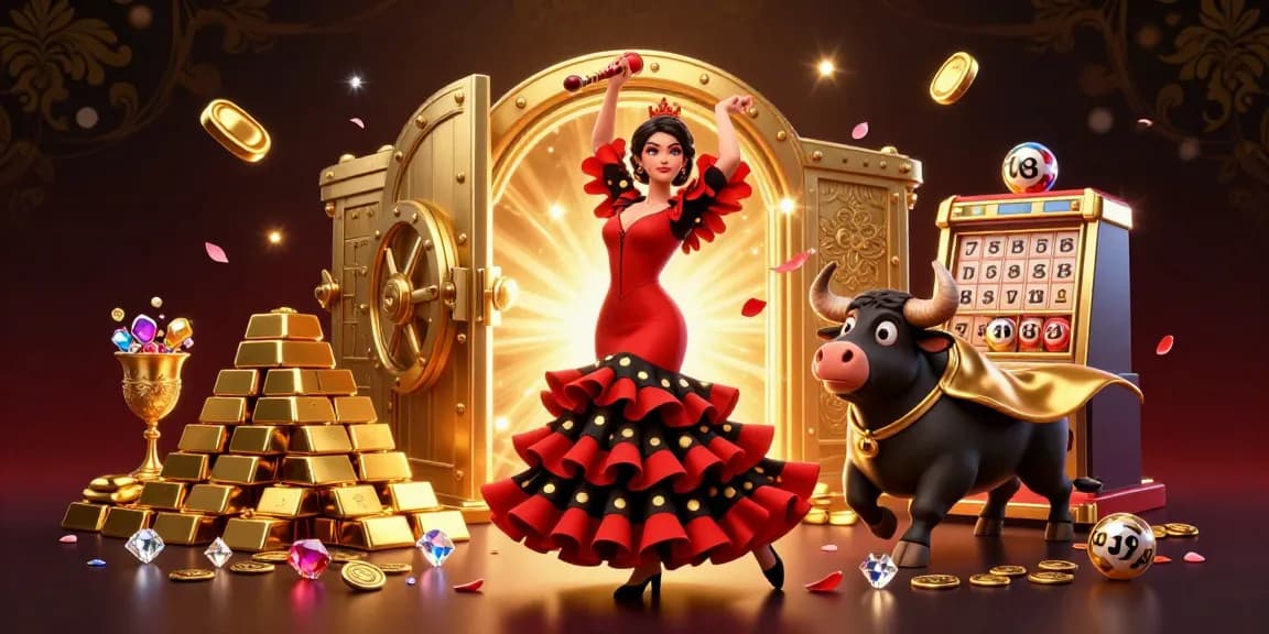 Xoso66 showcases thrilling lottery excitement with vibrant characters and dynamic elements in this 3D illustration.