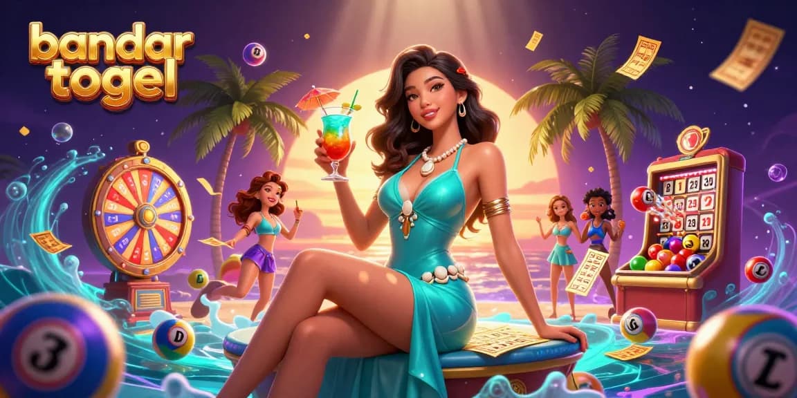 Engage in bandar togel excitement with vibrant lottery elements and glamorous casino vibes.