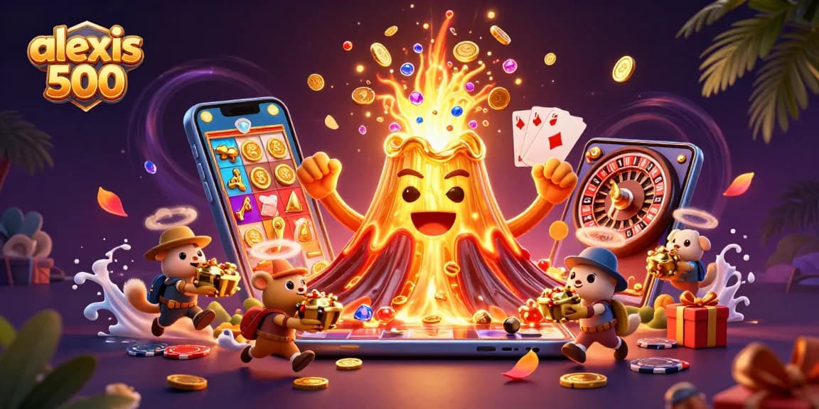 Win big with alexis 500 as you explore a dynamic casino adventure filled with treasure and fun.