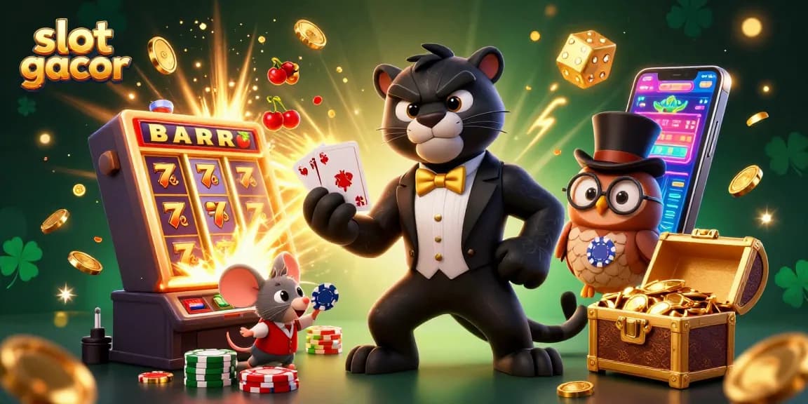 Rasakan sensasi slot gacor dengan karakter yang vibrant dan jackpot yang meledak dalam adegan dinamis ini.
