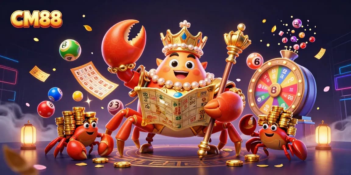 Engage with CM88 and win big with interactive games like bingo and lotterys featuring vibrant graphics.