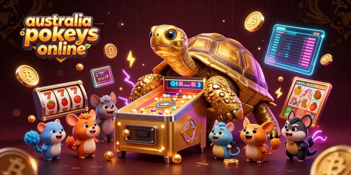 Play exciting australia pokies online with vibrant 3D characters and dynamic casino elements.