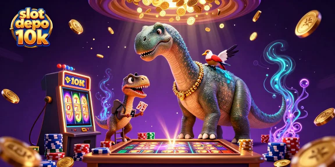 Menangkan jackpot bersama slot depo 10k di kasino yang penuh warna dan gemerlap