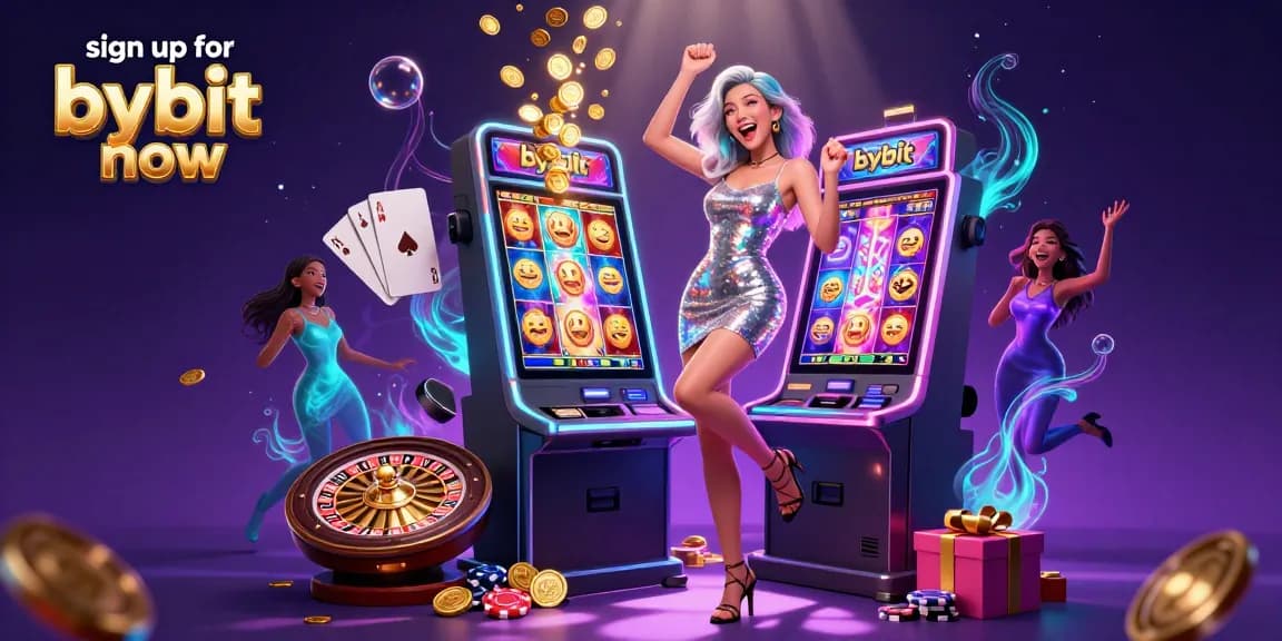 Sign up for Bybit now and celebrate wins with a vibrant casino atmosphere full of excitement.