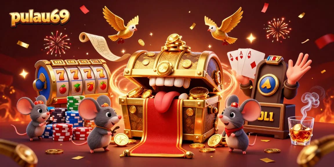 Engage in thrilling gameplay at pulau69 with vibrant slot reels and treasure-filled adventures.