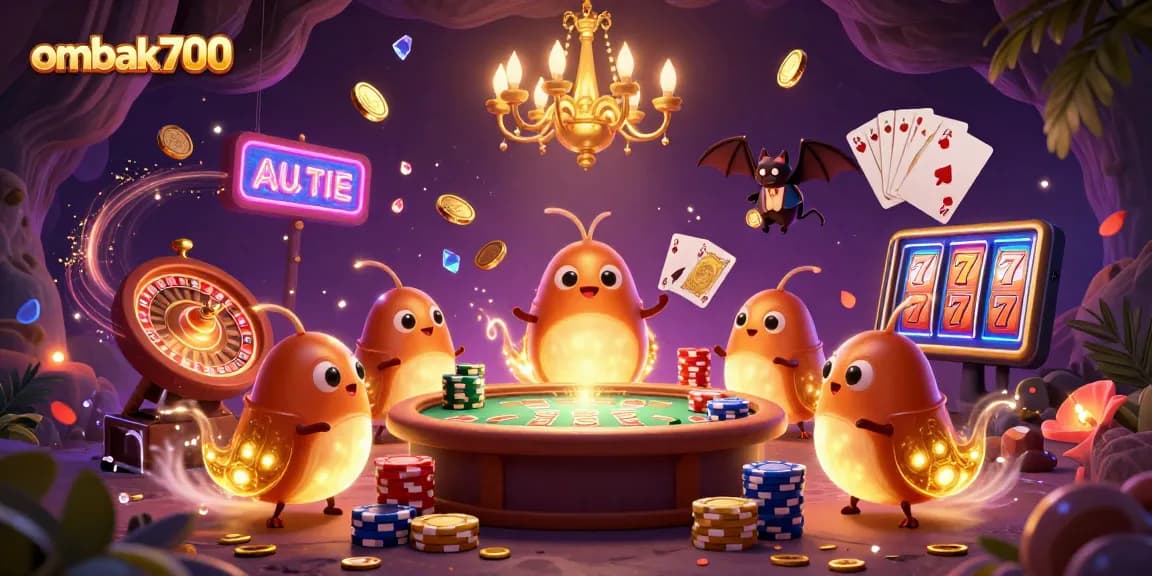 Menangkan berbagai permainan slot di ombak700 dengan ilustrasi 3D penuh warna dan detail.
