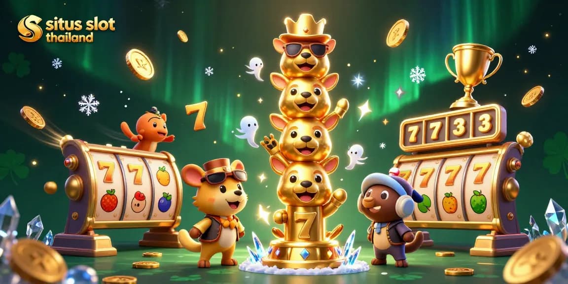 Win with excitement at situs slot thailand featuring dynamic slot reels and vibrant casino elements.