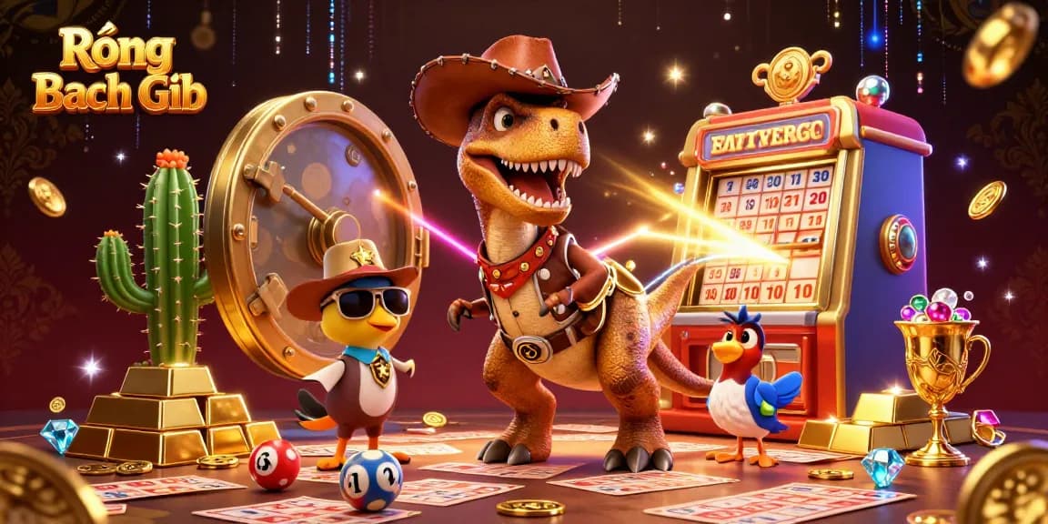 Engage with Rồng Bạch Kim as characters celebrate lottery excitement and gambling opportunities.