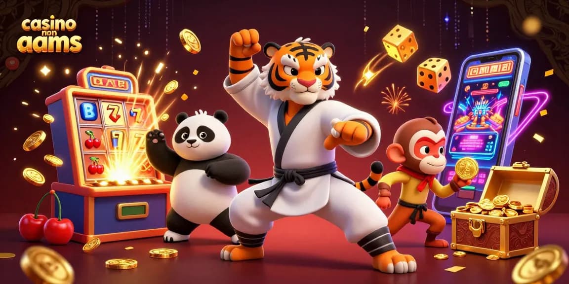 Prova un'emozione travolgente nei casinò non AAMS con slot machine e personaggi dei cartoni animati.