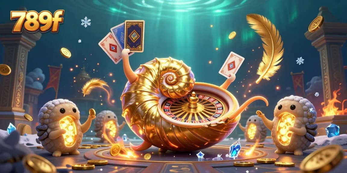 Experience thrilling wins at 789f with a dazzling 3D casino scene featuring interactive games and vibrant details