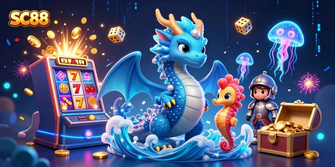 Experience the excitement at SC88's vibrant casino with dynamic characters and thrilling game elements!