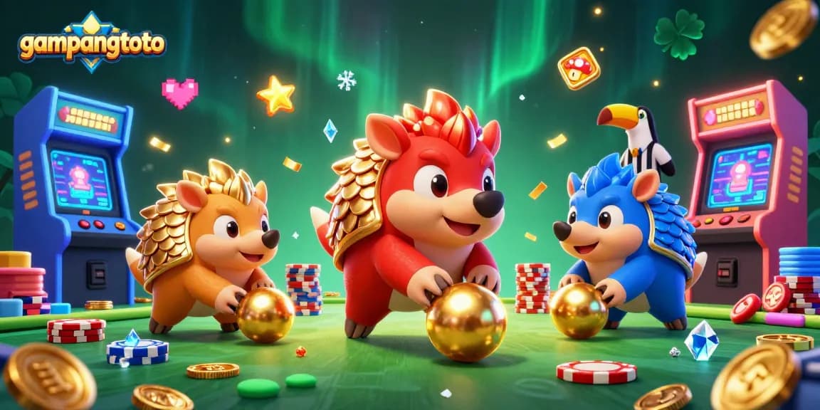Gampangtoto menawarkan pengalaman bermain yang seru dengan pangolin bersaing di kasino.