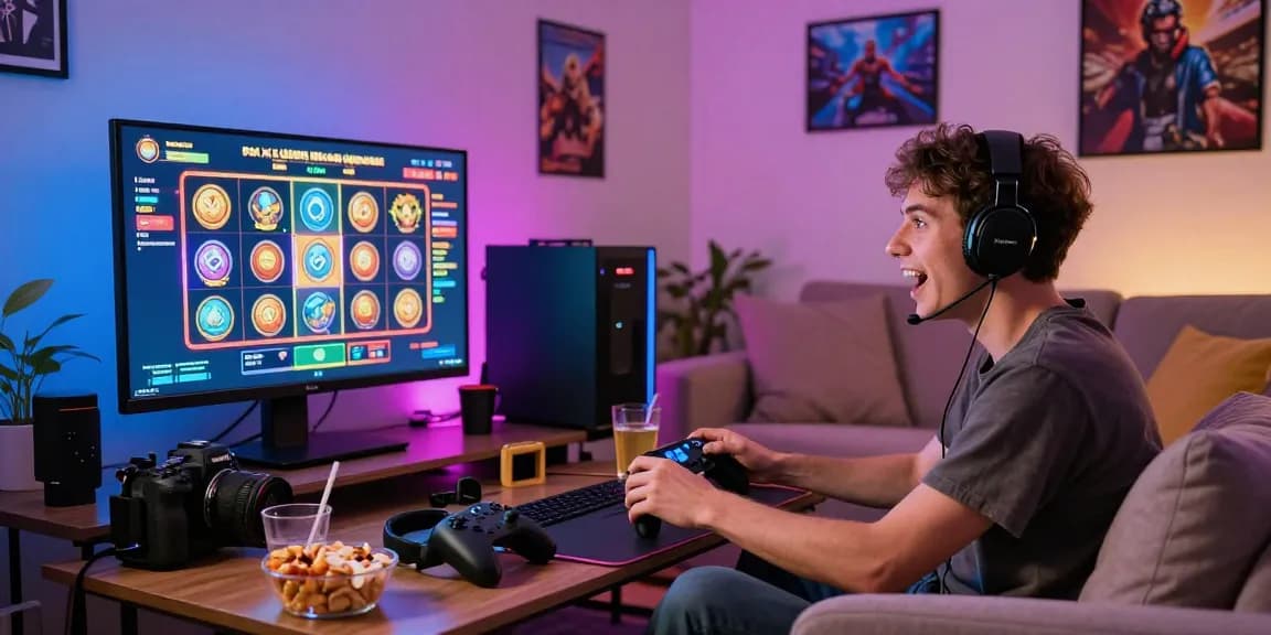 Exciting gaming session featuring deposit pulsa tanpa potongan on screen.
