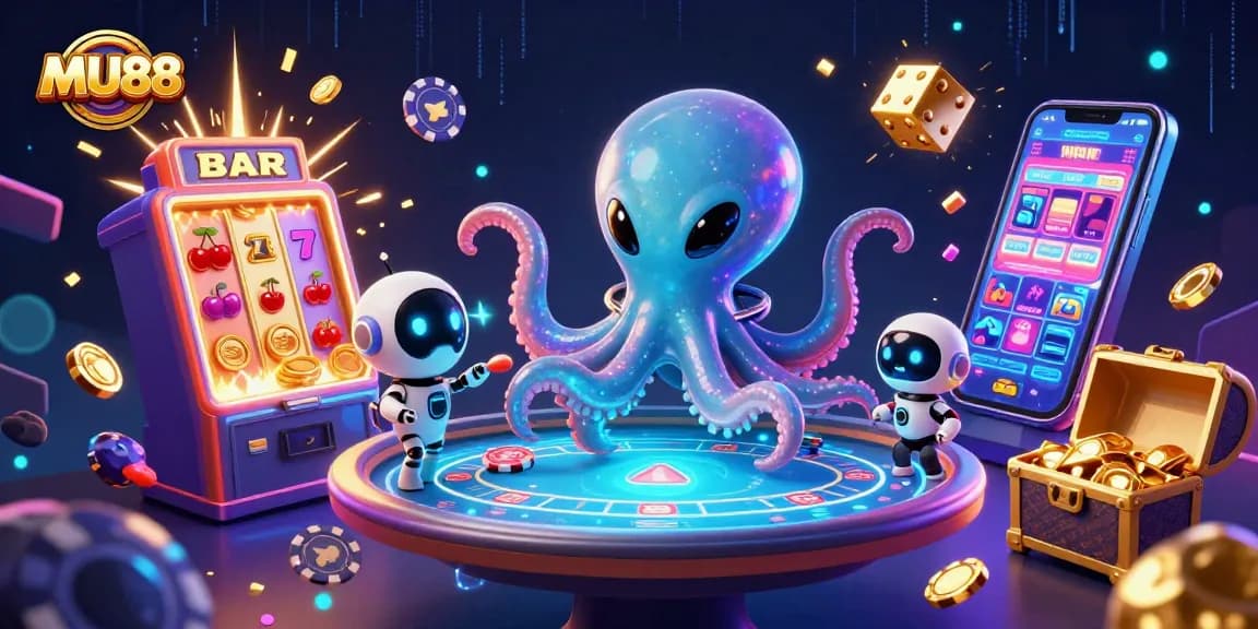 Experience thrilling gaming action with MU88's spectacular casino games and vibrant visuals.