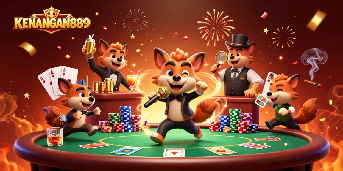KENANGAN889 brings lively hyenas to the casino, with vibrant poker action and dynamic entertainment.
