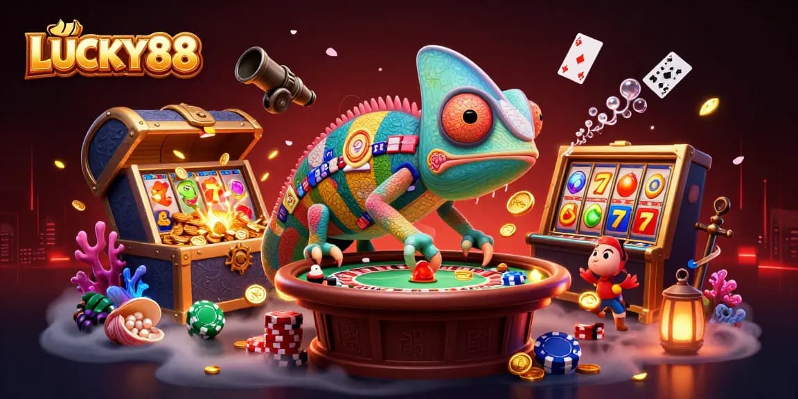 LUCKY88 offers thrilling slots and colorful games with a lively casino atmosphere
