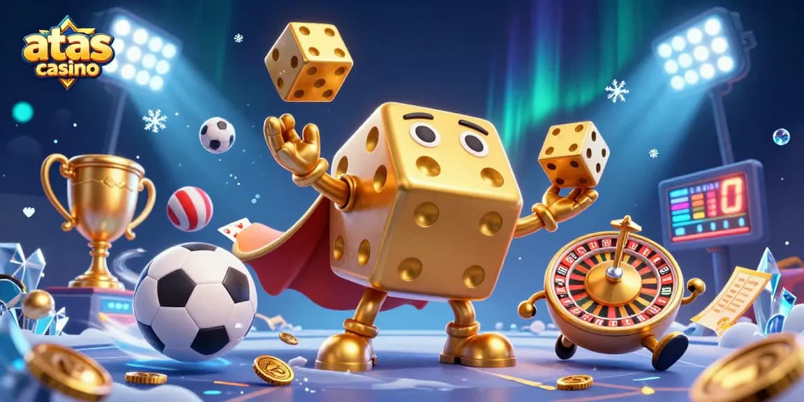 Experience the thrill of winning at atas casino with vibrant 3D characters and dynamic gaming elements.
