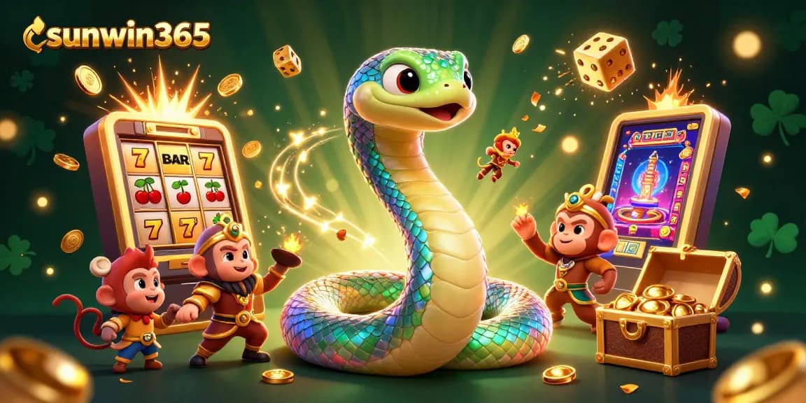 Experience the thrill of winning big with sunwin365's colorful casino games featuring dynamic characters.