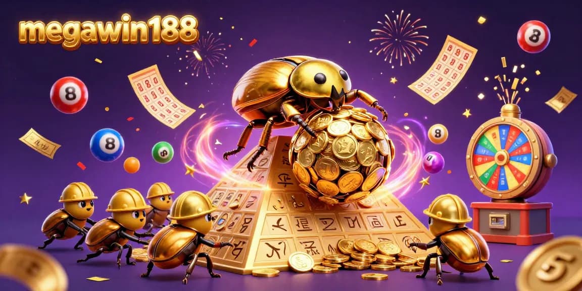 Megawin188 memberikan pengalaman permainan slot online dengan berbagai simbol keberuntungan dan keseruan.