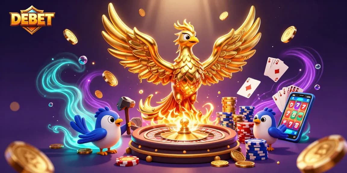 DEBET offers an exhilarating online casino experience with exciting gameplay and stunning visuals.