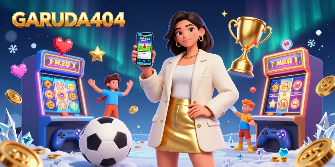 Experience the thrill of GARUDA404 with dynamic gaming elements and an engaging atmosphere showing sports betting.