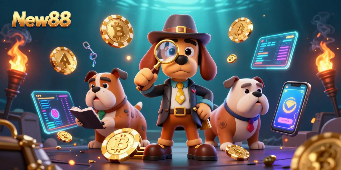 New88 elevates online gaming with thrilling poker chip clues and vibrant crypto elements.