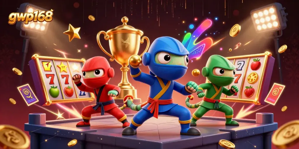 Menangkan jackpot dengan gwp168 saat ninja chameleon beraksi di dunia kasino.