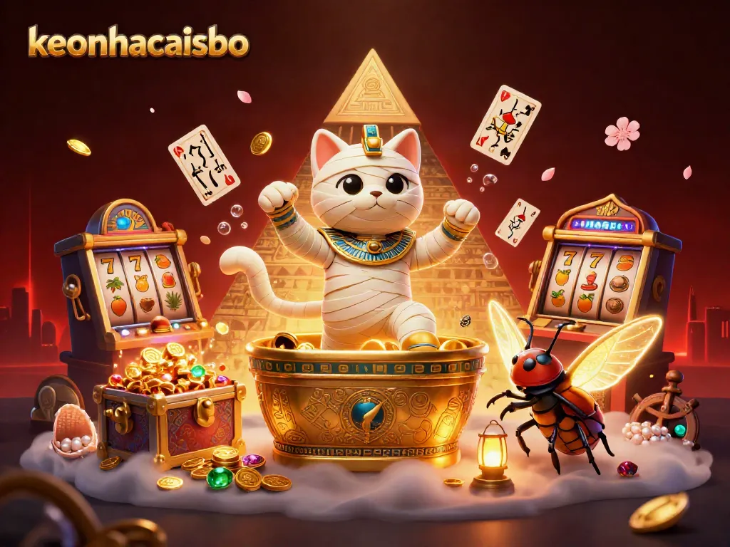 Engage with exciting gameplay featuring keonhacaisbo's thrilling casino elements and vibrant characters.
