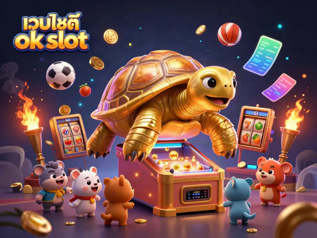 เล่นเกมสล็อตออนไลน์ที่เว็บไซต์ ok slot พร้อมประสบการณ์ความสนุกจากคาสิโนเสมือนจริง