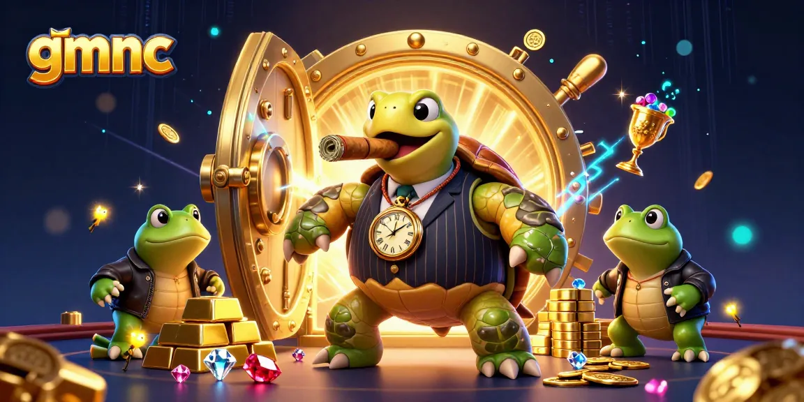 Experience the vibrant energy of gmnc in this captivating 3D casino scene!