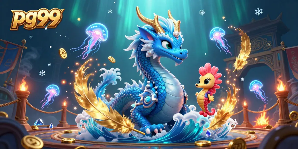 Engage in exciting gaming moments at pg99's vibrant underwater casino scene.