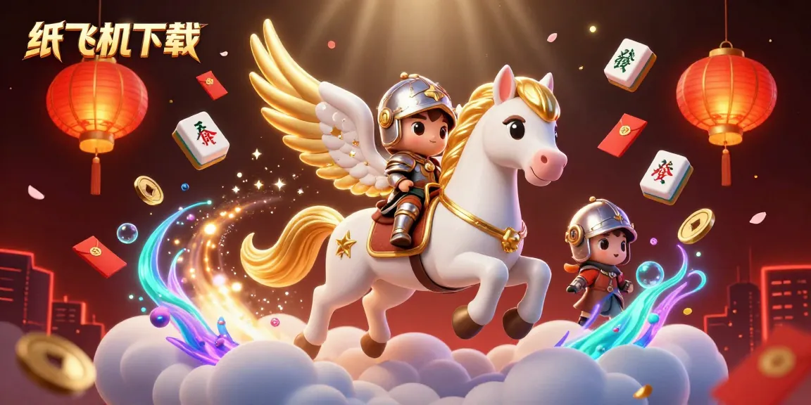 Experience the thrill with 纸飞机下载, a vibrant 3D casino illustration filled with dynamic elements and energy.