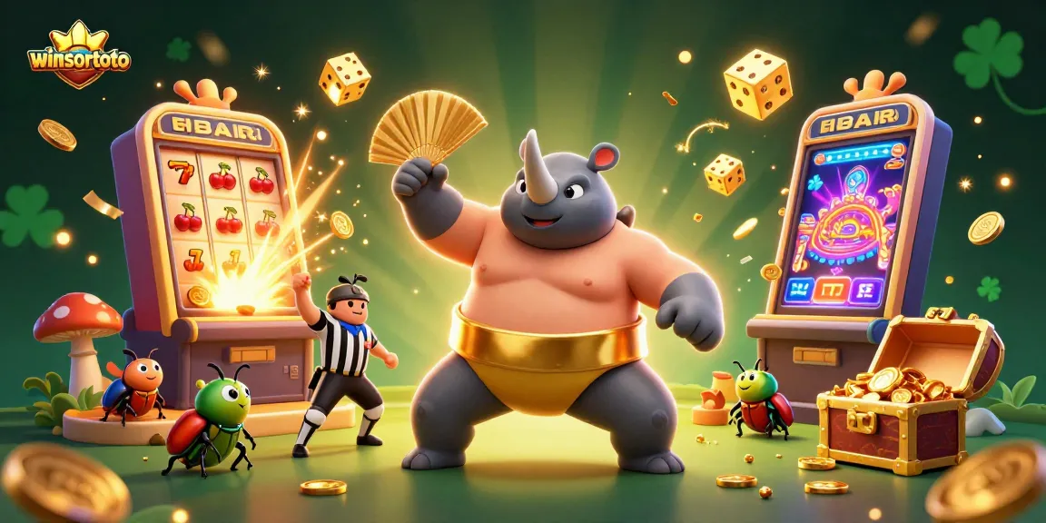 Menangkan permainan di winsortoto dengan ilustrasi menarik dari karakter kasino yang menggiurkan dan suasana penuh semangat.