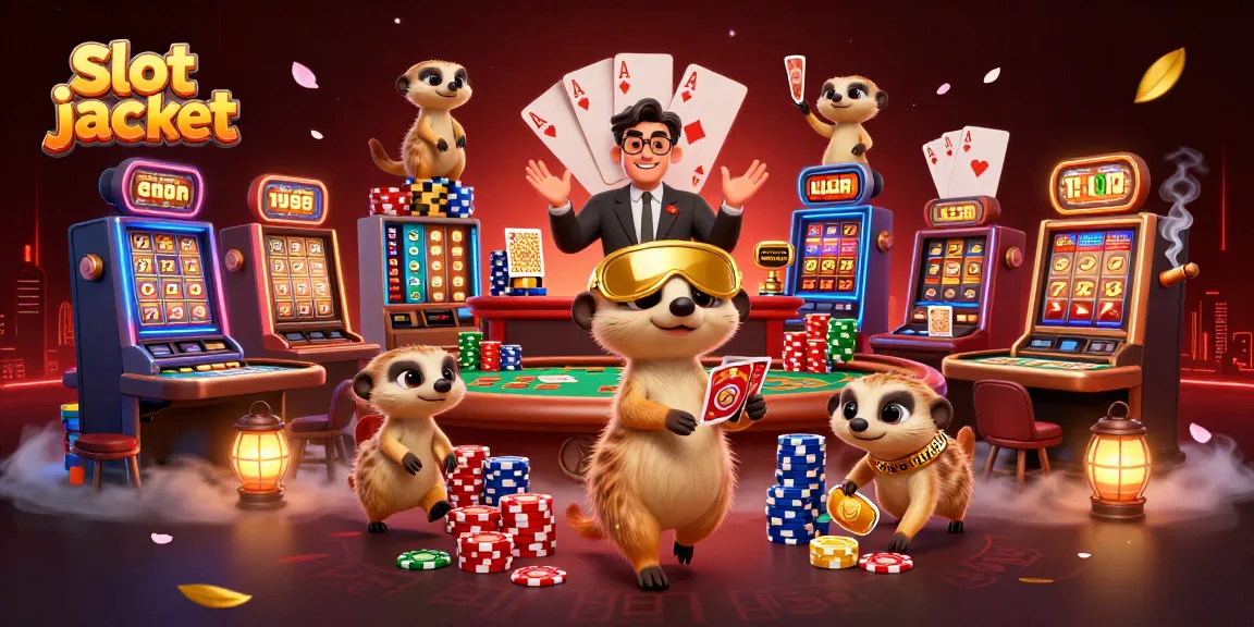 Menangkan slot jackpot dengan merak kartu di kasino yang penuh aksi, di mana para meerkat beroperasi dengan ceria.