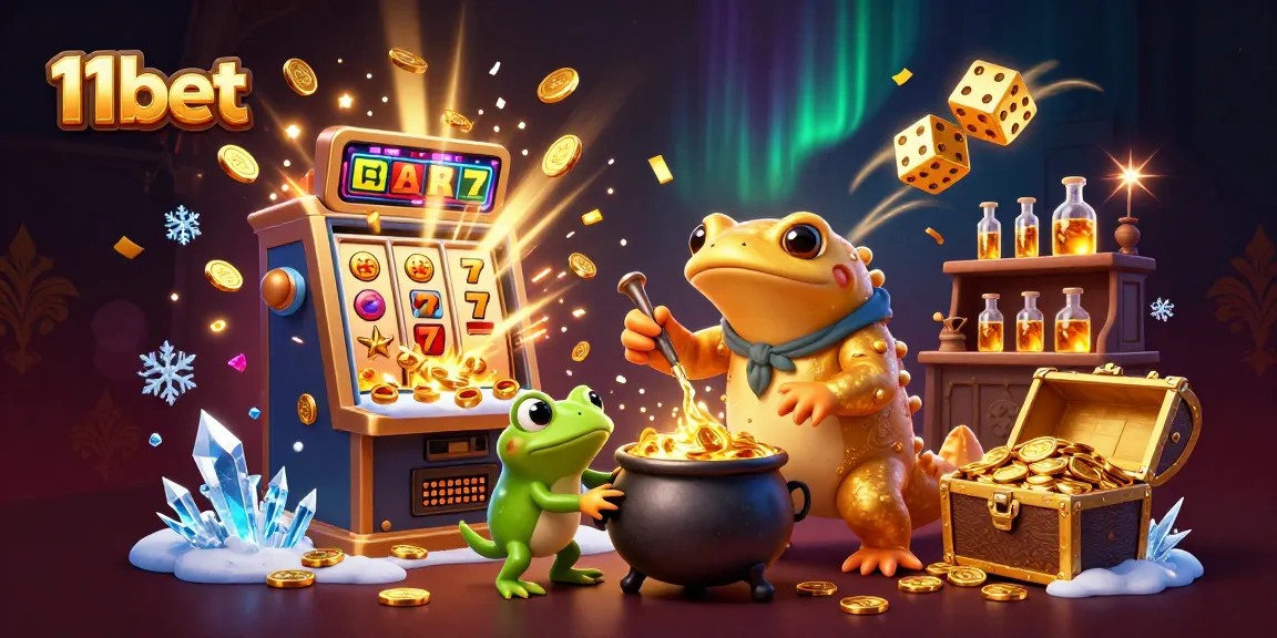 Experience epic wins with 11bet in a vibrant casino world full of magical characters and jackpots.