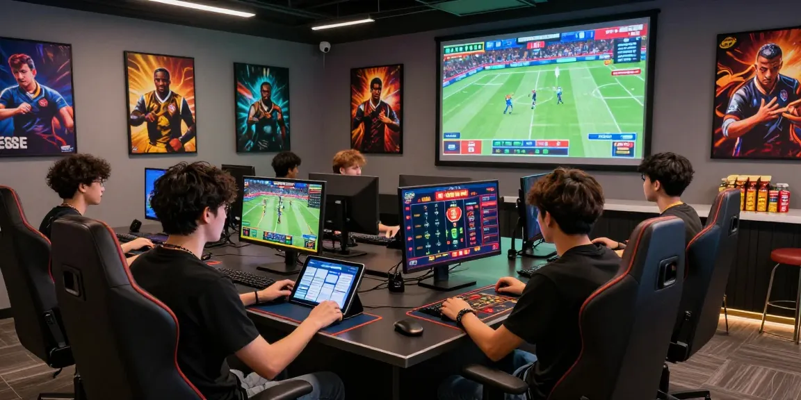 Exciting online gaming experience on the 78win platform with players engaged in betting activities and sports events.