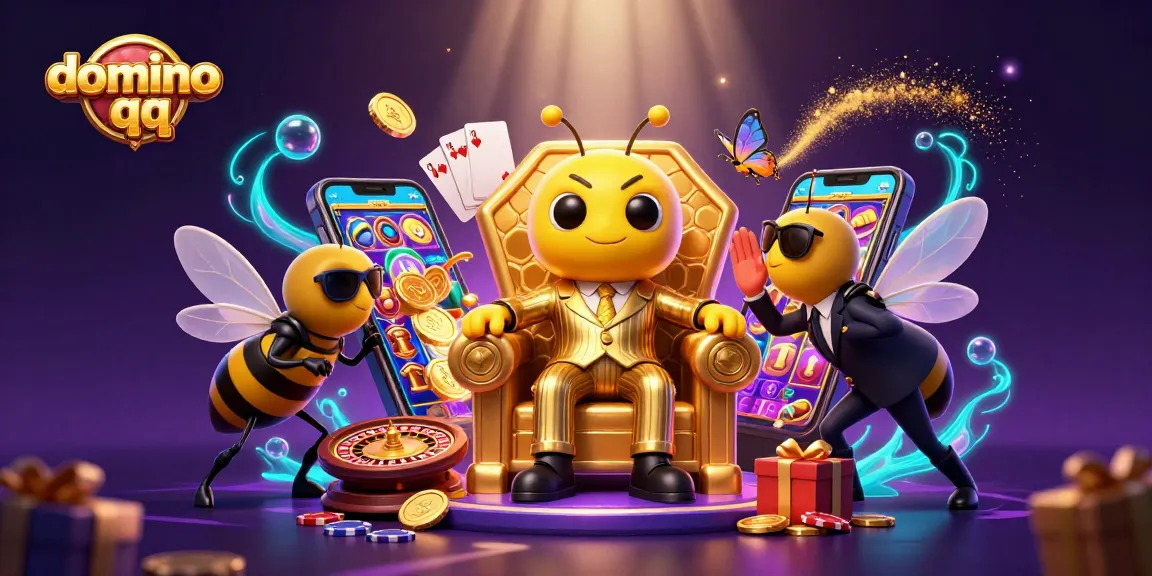 Experience thrilling moments with dominoqq as the bee mob boss and his crew reign in a vibrant casino adventure.