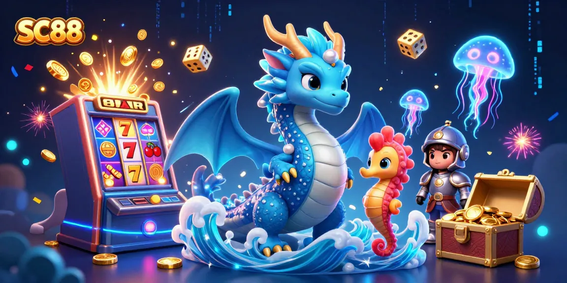 Experience the excitement at SC88's vibrant casino with dynamic characters and thrilling game elements!